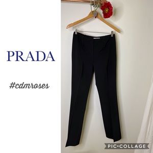 PRADA Black Dress Pant Excellent Cond Size 42 / 8